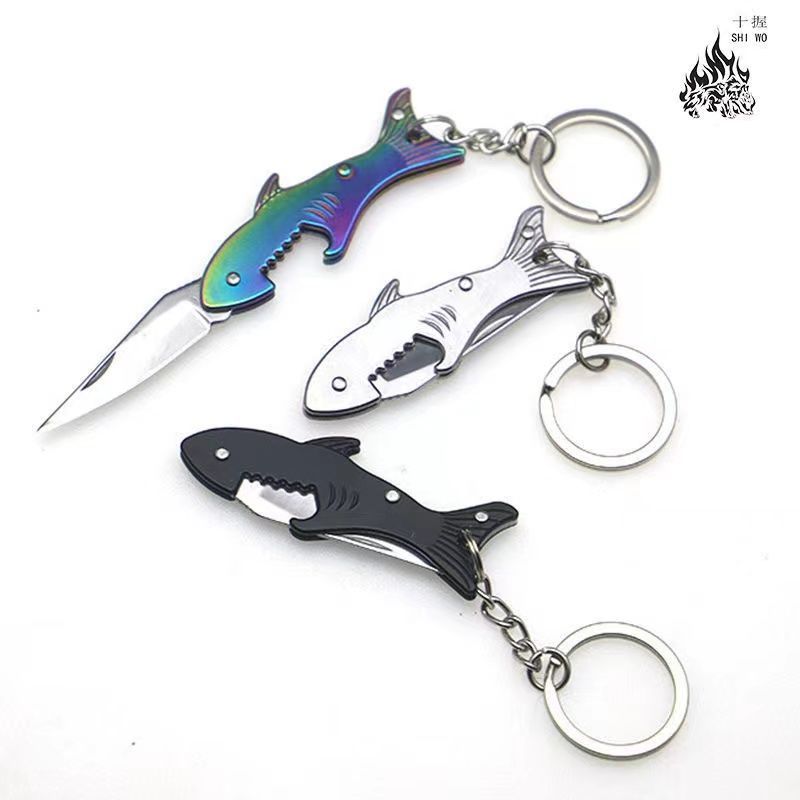Mini Key Knife Outdoor Camping Self Defense Emergency Survival Knife Tool Portable Size Keyring Ring Keychain - Self Defence Weapon