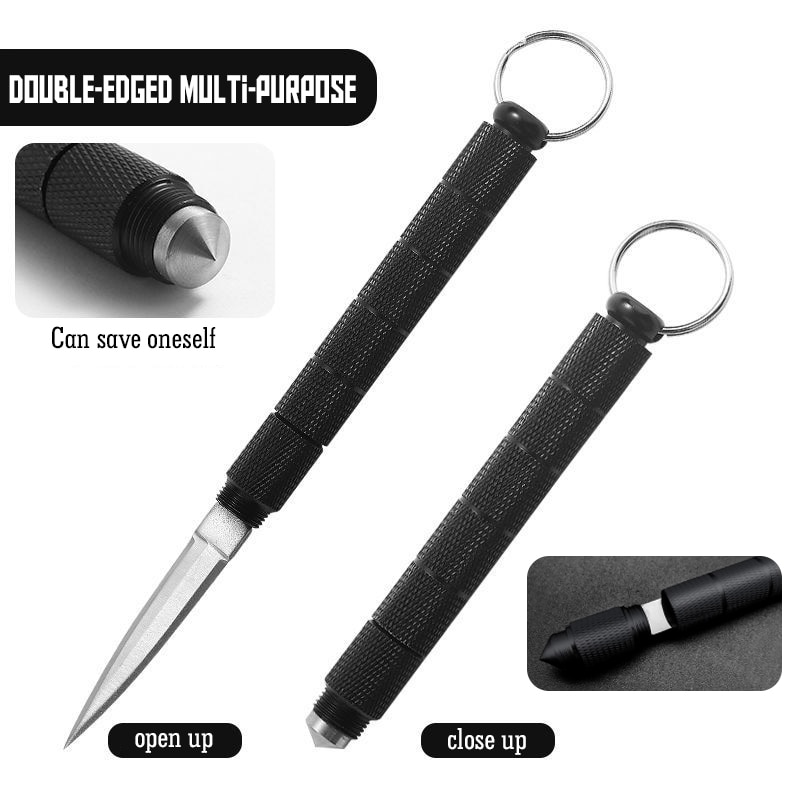 Outdoor Self help Survival Self Defense Knife Keychain Weapon Broken Window Multi purpose Key chain Portable 8 - Self Defence Weapon