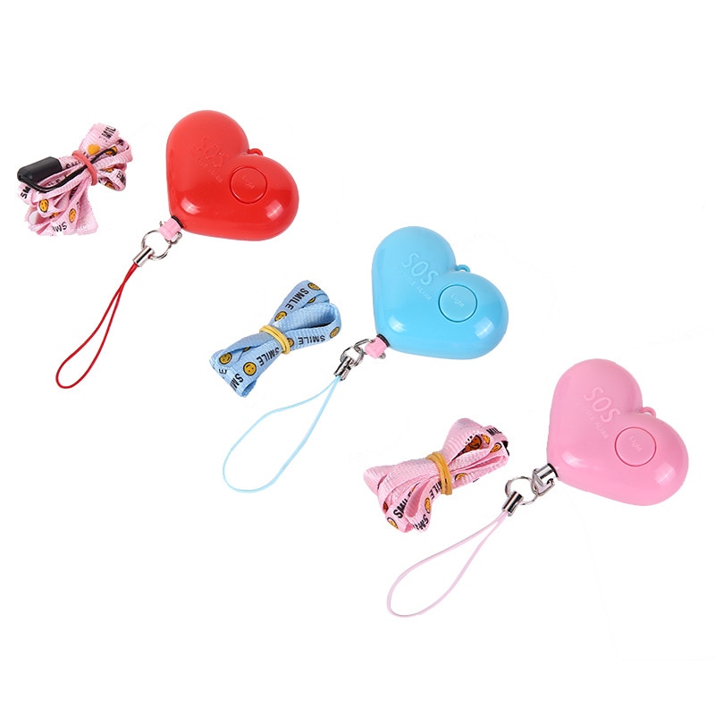 Personal Alarm Woman Self Defense Keychain Set 130dB Safe Sound Personal Alarm Self defense Key Chain - Self Defence Weapon